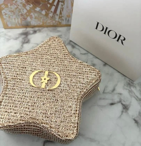 Christian dior pouch - christian, gold