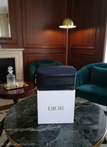 Dior beauty case uomo blu - beauty,