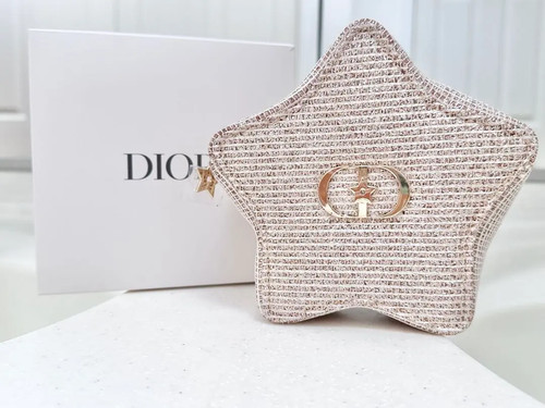 Christian dior pouch star - dior, gold