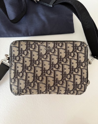 Dior oblique jacquard pouch - oblique,