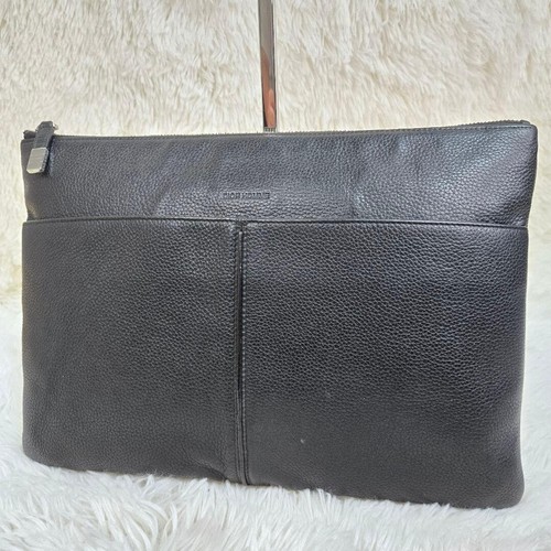 Dior homme pochette pelle nera - homme,