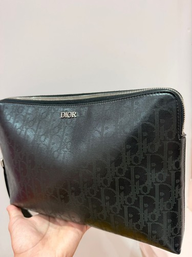 Dior oblique pochette clutch - pochette,